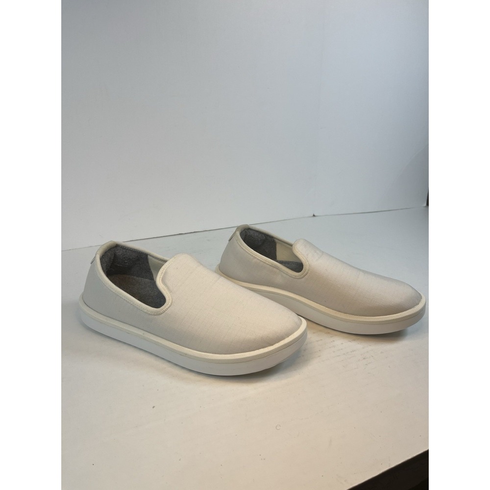 Allbirds Merino Wool Lounger Slip-On Casual Shoes Women's 9 White Athleisure